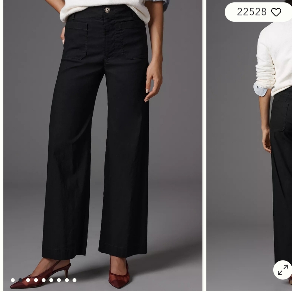 Anthropologie Maeve Colette Full Length Pants
